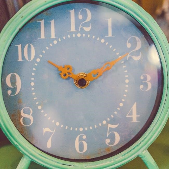 anjank alarm clock manual